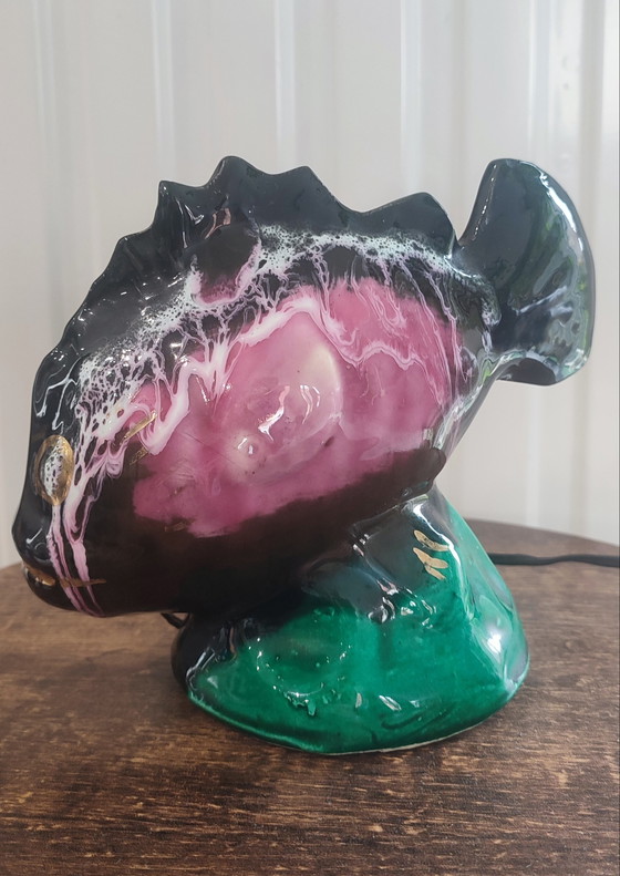 Image 1 of Keramische vislamp Vallauris