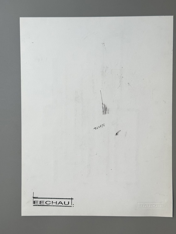 Image 1 of Eugène Eechaut (1928-2019) - 4 works, ink on paper 1982-1984