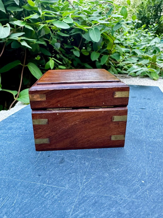 Vintage Marine Compass – Decorative Objects, Wood (photo 7 of 8)