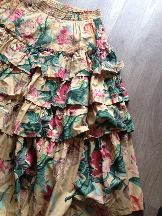 Image 1 of Vintage rokkenset van Kenzo Paris uit de jaren 80.