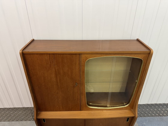 Image 1 of Iconic Teak Mid - Century Vintage Beverage Cabinet from the 1950s.