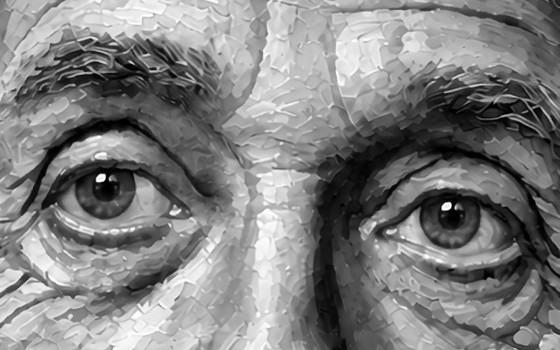 Pittura Impressionista su Tela Acrilica / Albert Einstein / (60x60 Cm) – Dipinti e disegni, Legno, Alluminio (photo 6 of 6)