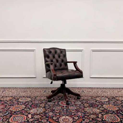 Chaise de bureau anglaise classique - Grand choix !