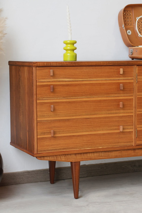 Image 1 of Vintage Walnut sideboard - 60's