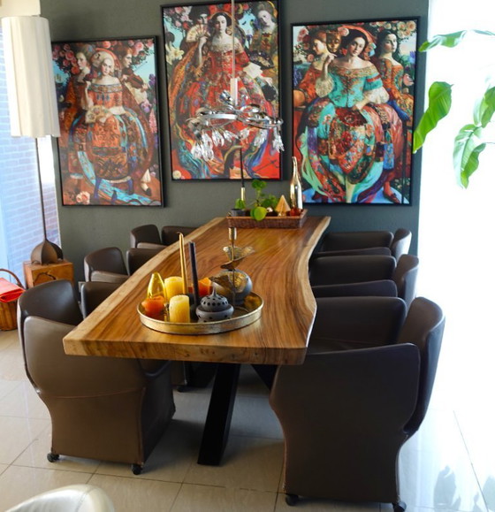 Image 1 of 6 x Moroso Bloomy Ledersessel