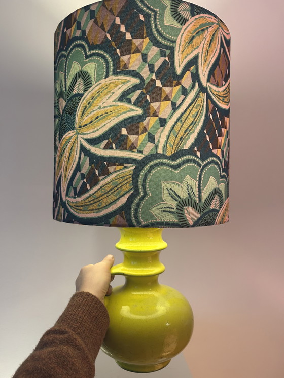 Image 1 of Vintage vaaslamp van Steuler - Ontwerp Cari Zalloni