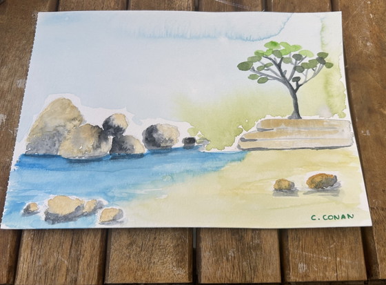 Image 1 of Palombaggia Watercolor