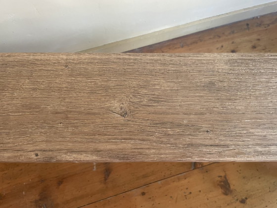 Image 1 of Long Bench Church Pew Oak FR 153 cm