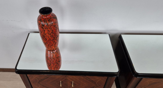 Image 1 of Art Deco bedside tables "Vanity" from the land of the sun (Castrocaro Terme)