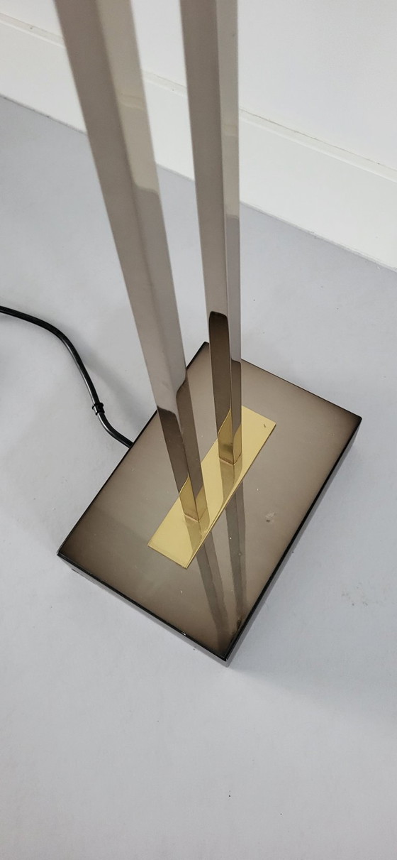 Image 1 of Lampada da terra Deknudt, design Willy Rizzo, Belgio, anni '70