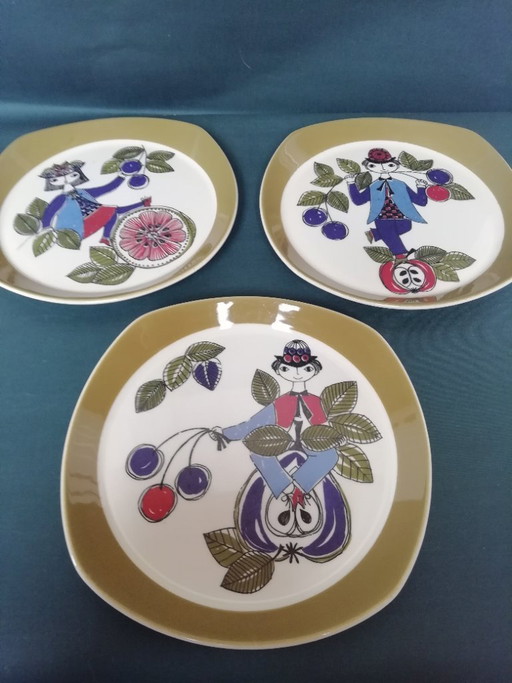 Skandinavisches Design: Corsica - Figgjo Flint Norwegen 1960er Jahre – servies, Porcelain
