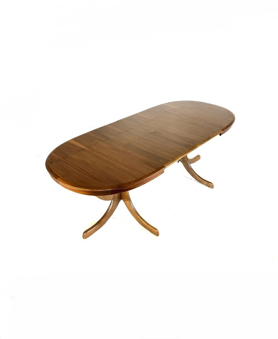 Image 1 of Vintage XL verlengbare Deense eettafel, jaren ‘60