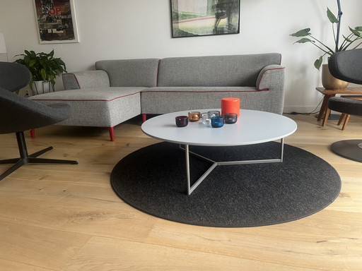 Canapé d'angle Pole Lounge, laine grise – Pode, modulaire banken, Wool