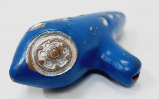 Image 1 of Ocarina vintage en argile à 12 trous