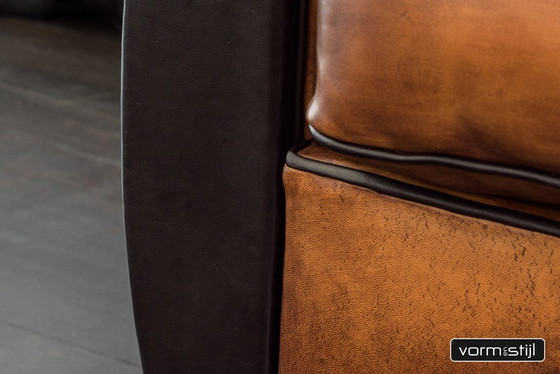 Image 1 of Exclusieve Art Deco fauteuil(s) in AA klasse schapenleer (2x dikker)