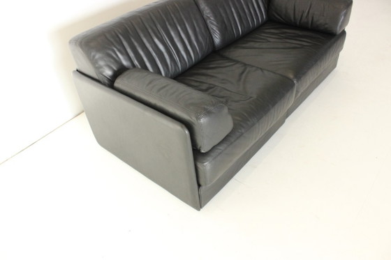 Image 1 of De Sede DS 76 Leather Sleeper Sofa Couch Design Desede Daybed