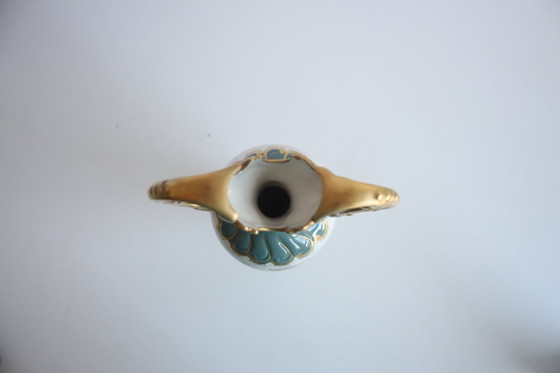 Image 1 of Vaso/anfora in porcellana d'epoca, Royal Dux, anni '60.