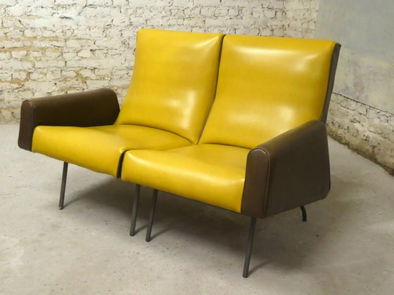 Sofa by Louis Paolozzi for Zol, 1950 – 2 seaters, Design (photo 3 of 9)