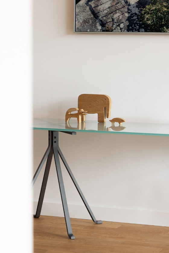 Image 1 of Enzo Mari Cuginetto custom side table Driade 1973