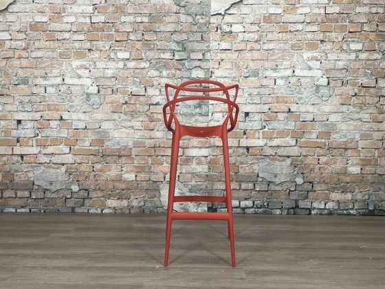 Image 1 of Kartell Masters Barstool ruggine arancione