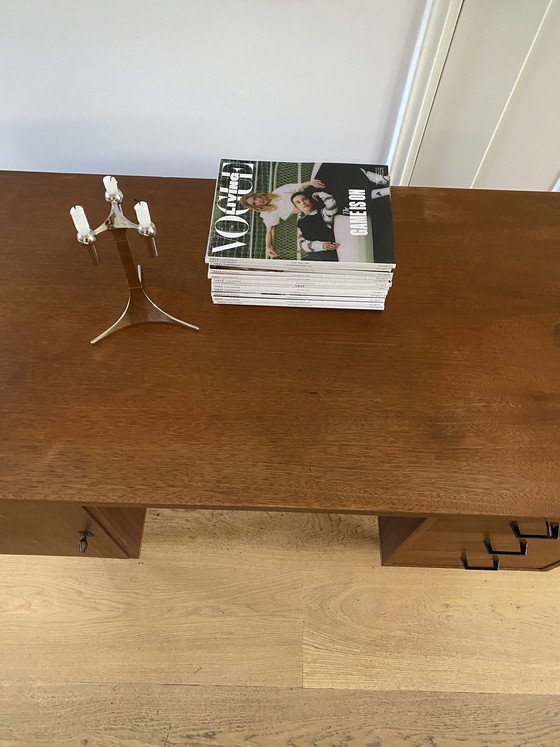 Image 1 of Escritorio antiguo de teca