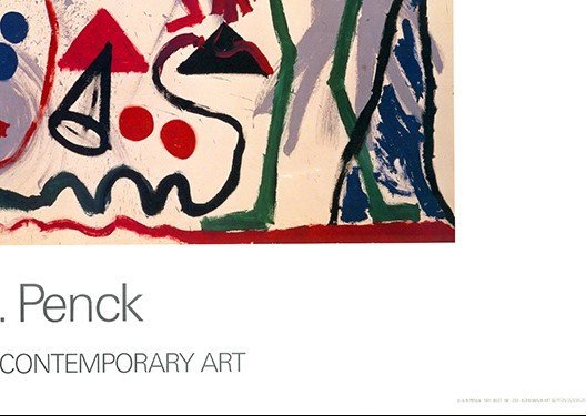 Image 1 of Penck, AR - Ten X Den X Zen 1 - Collezione di arte contemporanea - Stampa artistica
