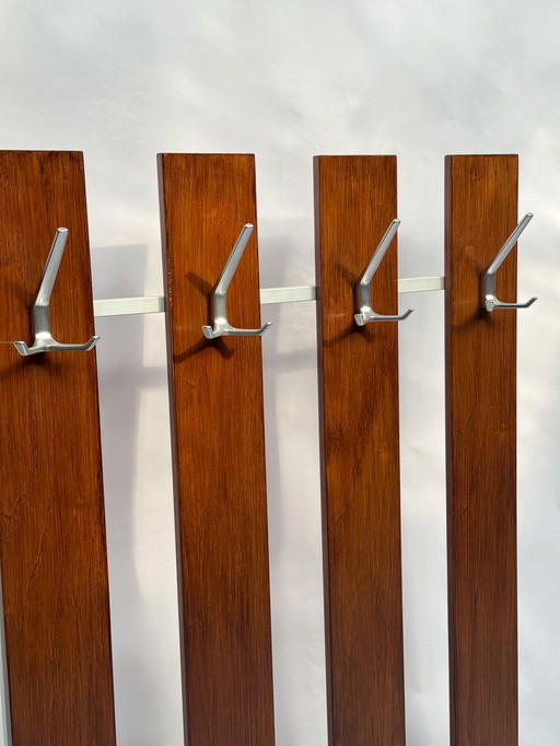 Vintage Mid Century Garderobe | 20 Haken | Pastoe / Van Teeffelen-Stil | 1960er Jahre