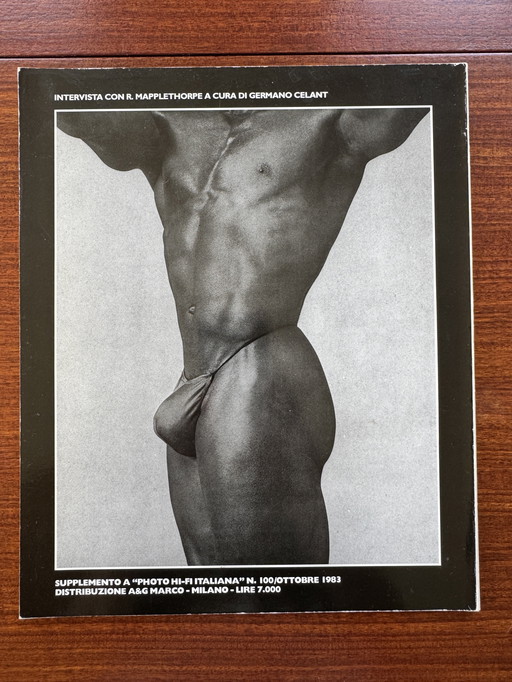 Vintage photography magazine Robert Mapplethorpe (1983)