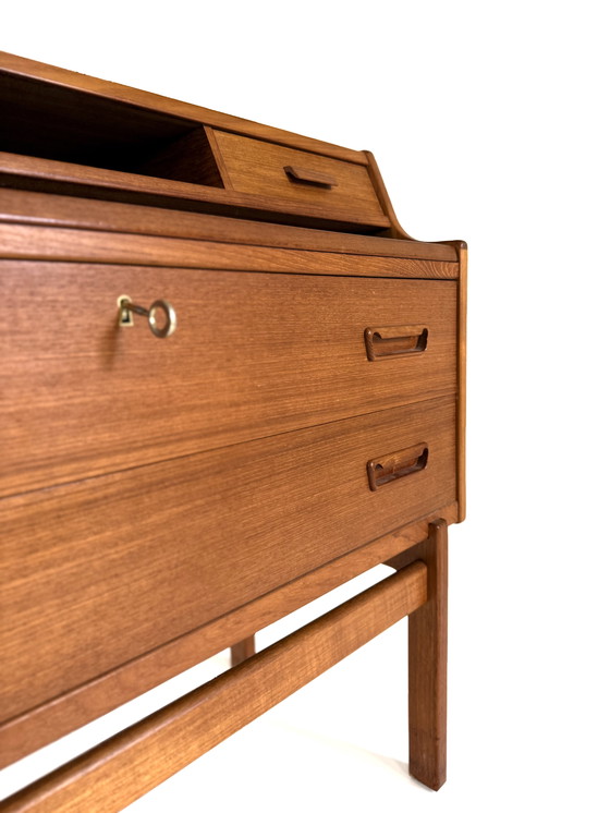 Image 1 of Vintage teak secretary desk, Arne Wahl Iversen '60