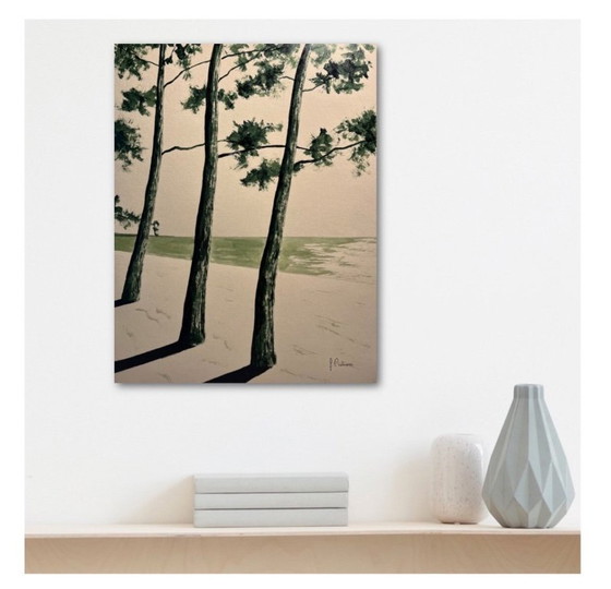 Image 1 of Inchiostro su carta naturale. Formato 40x30cm.