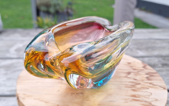 Image 1 of Retro-Kristallglasobjekt 1960' Josef Rozinek