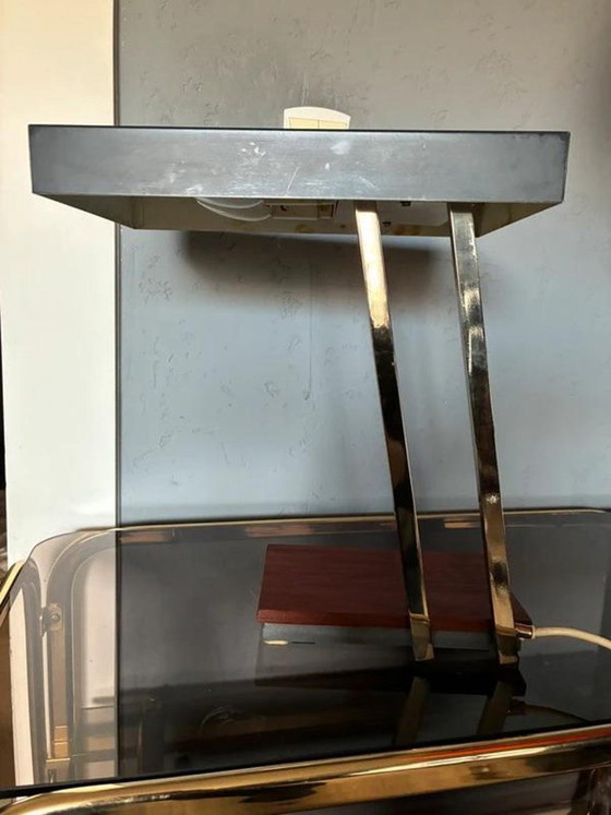 Kaiser XL 6875 Schreibtischlampe, Deutsches modernistisches Design 1960er, Kaiser Leuchten, Tischlampen (Foto 7 von 8)