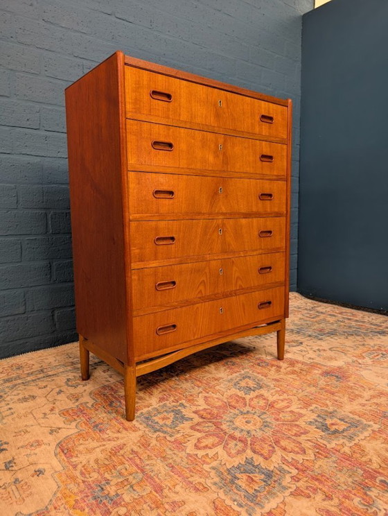 Image 1 of Cassettiera vintage di grandi dimensioni, Danimarca, anni '60