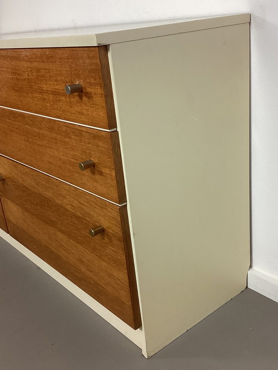 Image 1 of Vintage Mcm Ladekast Kast Dressoir Teak
