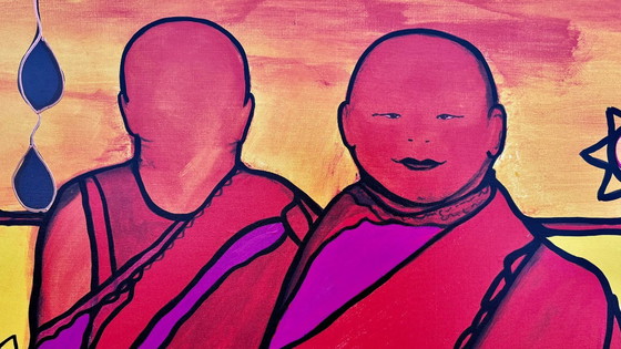 Image 1 of Coming and Going - Painting by Josien Broeren