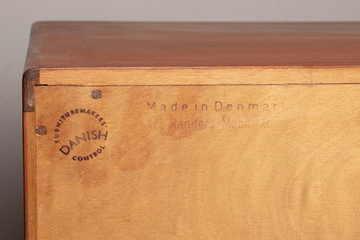 Dänisches Teakholz-Sideboard Modell 42 von Harry Østergaard für Randers Mobelfabrik 1960.