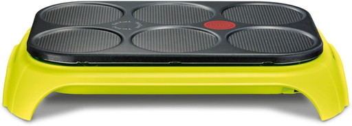 Tefal Crêpière électrique, 1000 W, Surface Antiadhésive, Fonction Thermospot, Crêpes, Pancakes, Fabriqué En France, Crep'Party C
