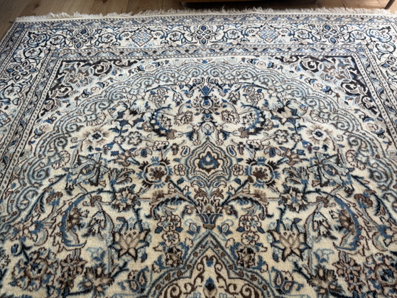 Tapis persan Nain vintage noué à la main – 300 × 201 cm – Wool (photo 12 of 15)