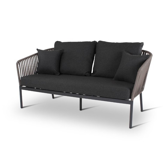 Image 1 of Poltrona lounge a 2 posti color antracite