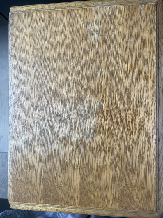 Comodino in rovere massello, tavolino laterale, stile classico Luigi XV – Comodini, Metal, Wood (photo 9 of 9)