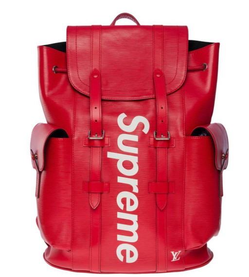 Borsa LOUIS VUITTON Christopher Zaino in pelle rossa - 101169