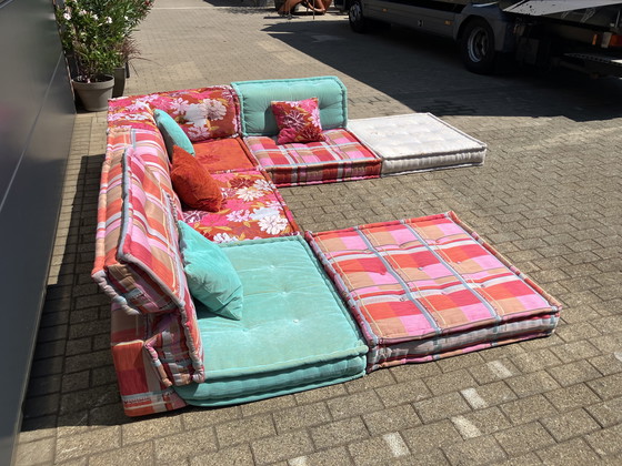 Image 1 of Roche Bobois Mah Jong Kenzo Takada 10 elements, 4 cushions TOP state!!!