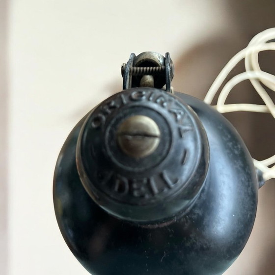Image 1 of Jdell Bauhaus desk lamp 1920-30s - No Kaiser Idell yet! Very early version of the classic with original pat