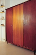 vintage kledingkast 3-deurs