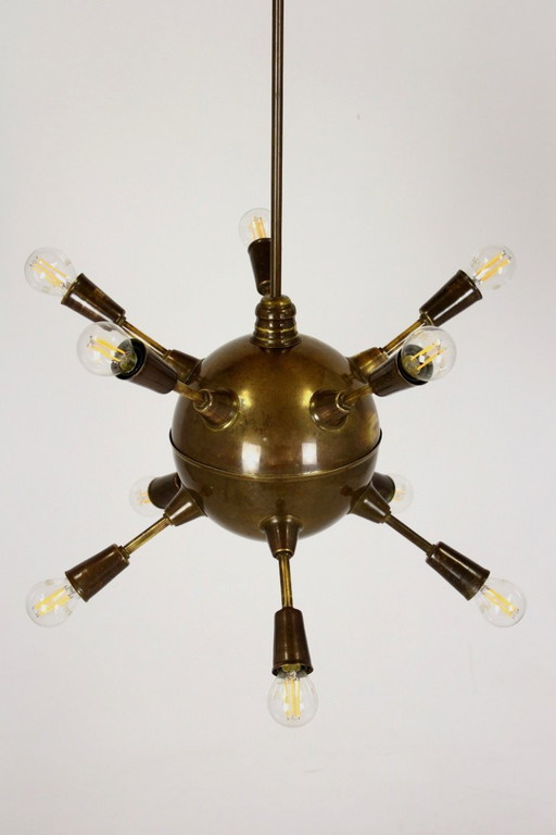 Lampadario Sputnik vintage, anni '60