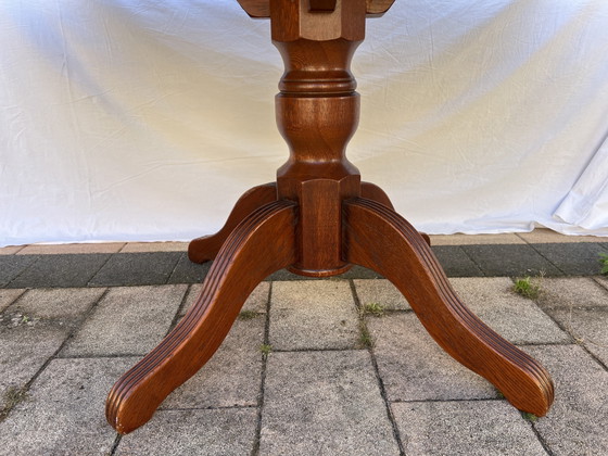 Image 1 of Bannink Art Nouveau extendable dining table