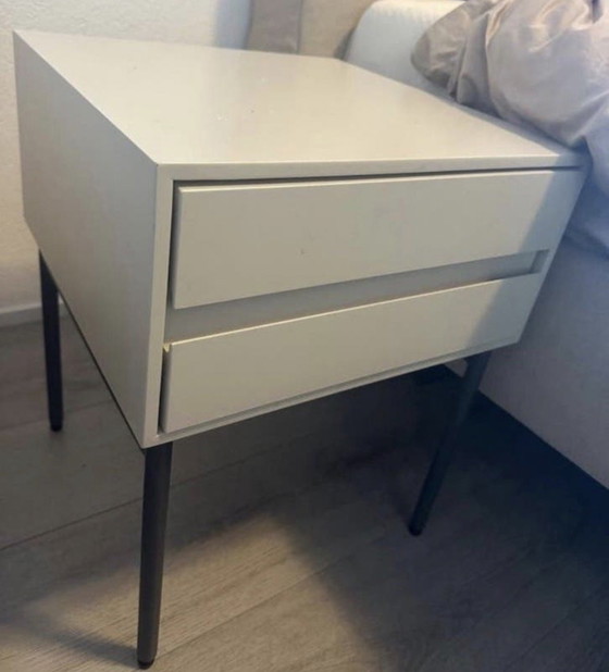 Image 1 of Bedroom wardrobe + matching bedside tables