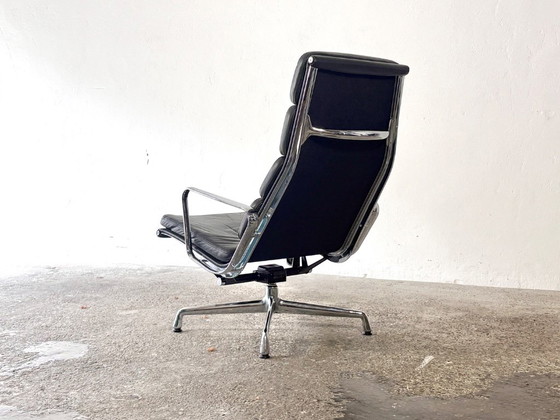 Fauteuil EA 222 Aluminium Group de Charles et Ray Eames, années 1980 – Vitra, Leather (photo 3 of 18)