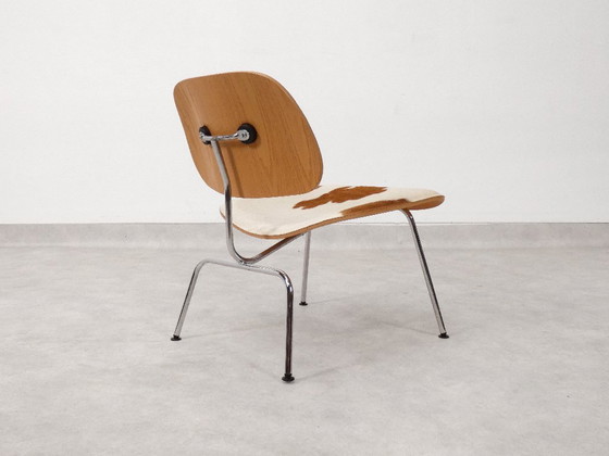 Eames LCM in calfskin by Charles & Ray - Vitra, Armchairs, Leather, Wood, Beige, Vintage (photo 7 of 14)