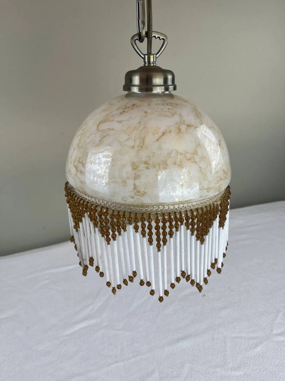 Suspension Art Déco – Crystal, Glass, Art Deco (photo 2 of 9)